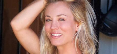 kaley cuoco sexy pics|Kaley Cuoco highlights extremely toned figure in string bikini for .